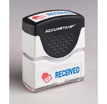 Received 2färbiger Stempel