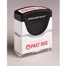 Past Due Stamp