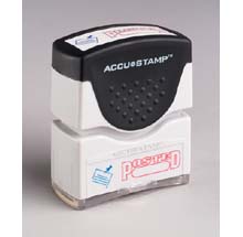 Posted 2färbiger Stempel